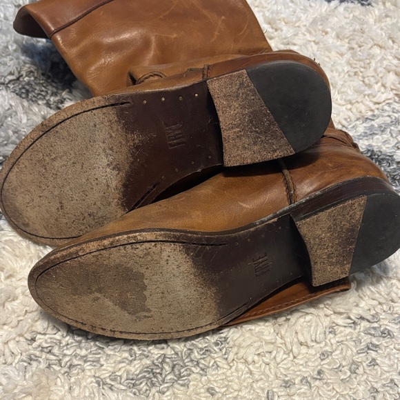 Frye Brown Heeled Boots - Picture 5 of 5